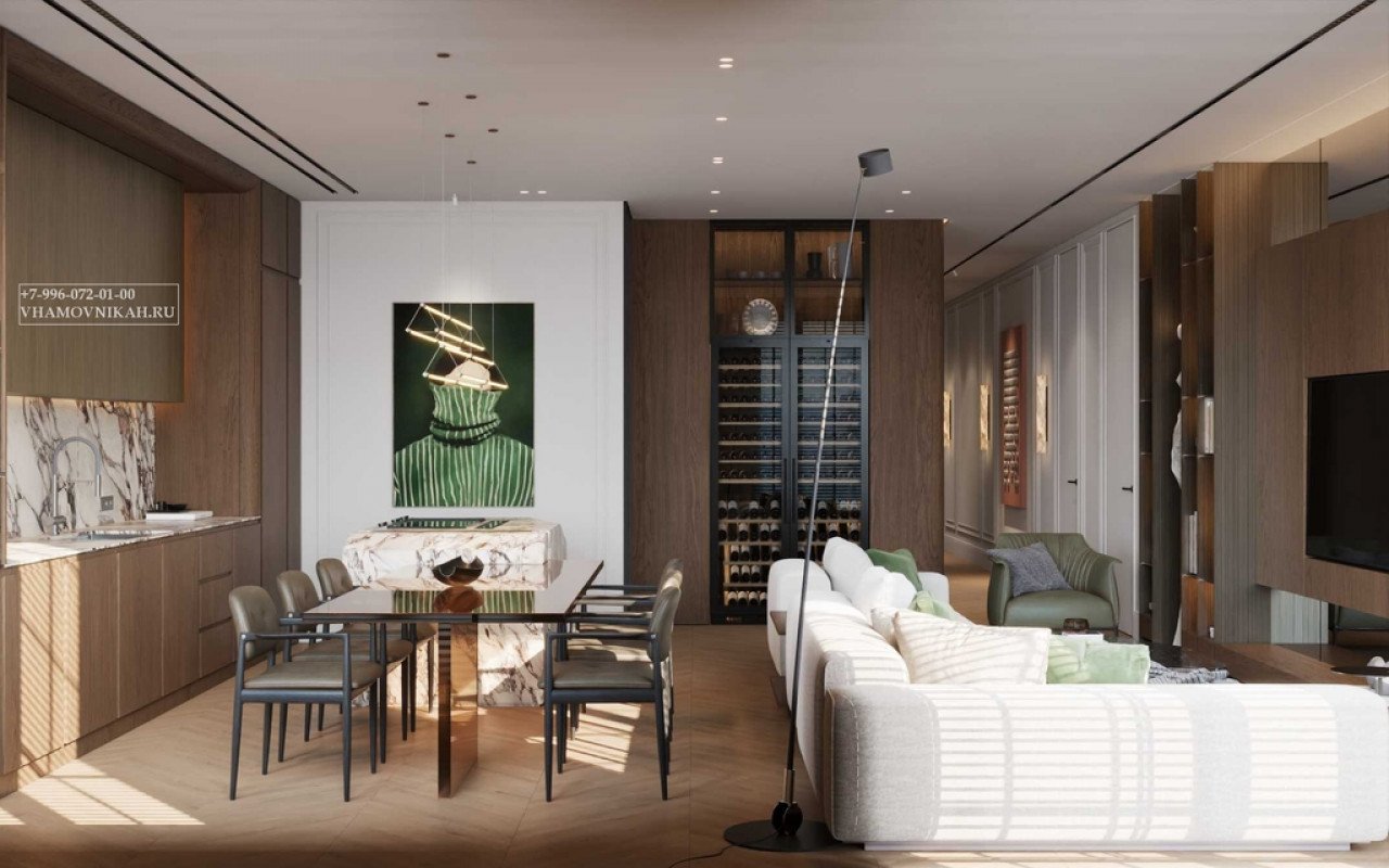 Квартира в Knightsbridge 174 м² 3 спальни и гостиная Квартира в Knightsbridge 174 м² 3 спальни и гостиная