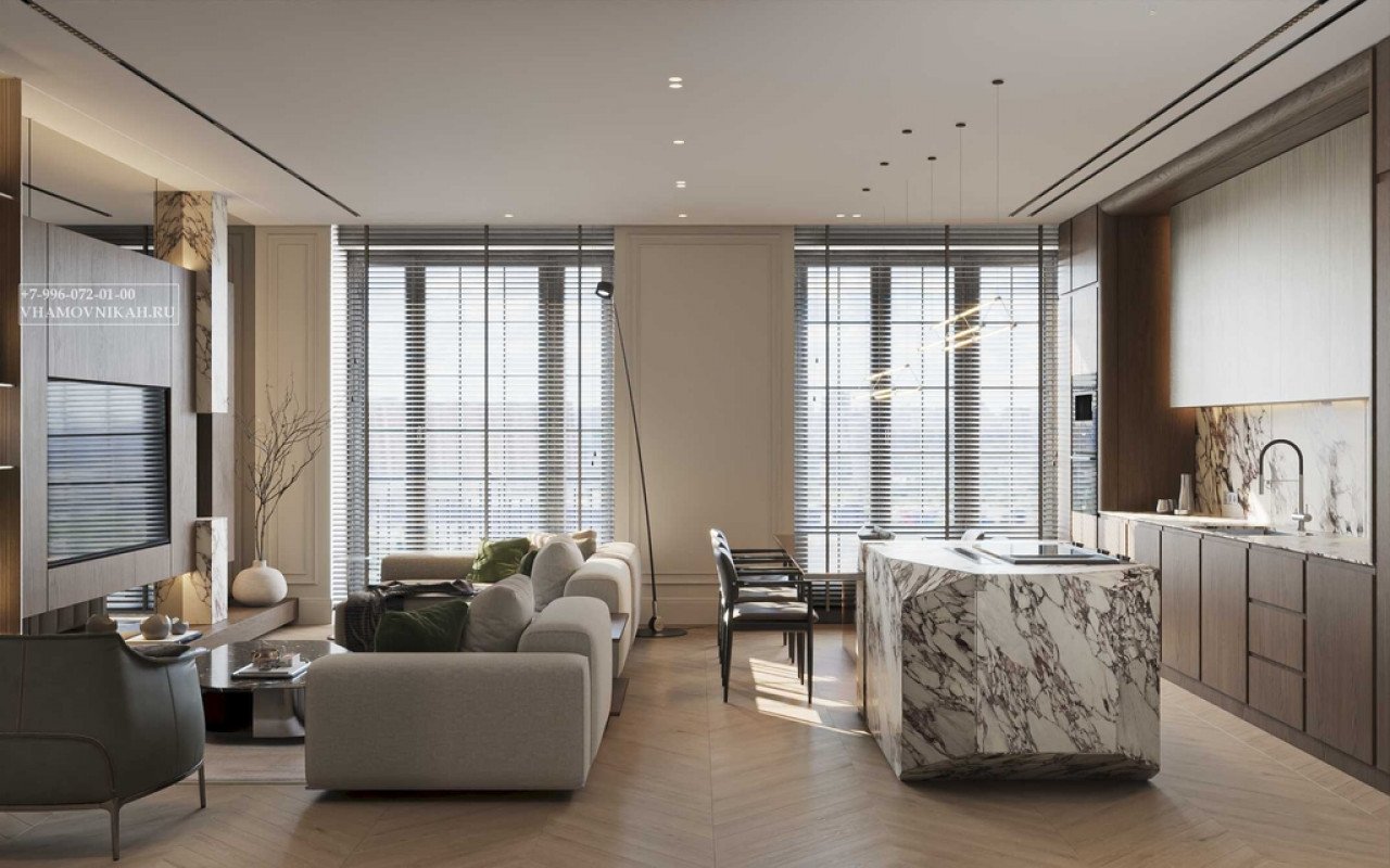 Квартира в Knightsbridge 174 м² 3 спальни и гостиная Квартира в Knightsbridge 174 м² 3 спальни и гостиная