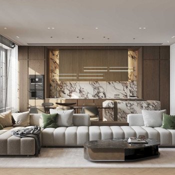 Квартира в Knightsbridge 174 м² 3 спальни и гостиная