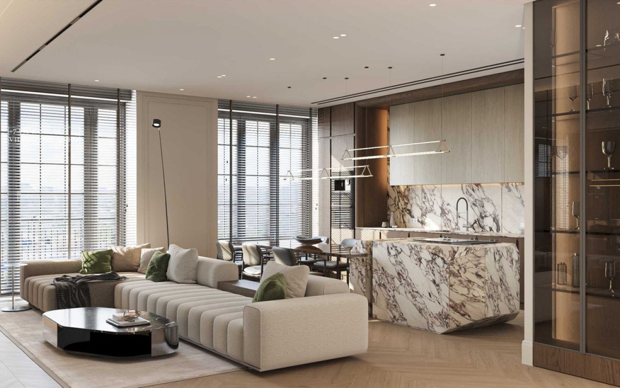 Квартира в Knightsbridge 174 м² 3 спальни и гостиная Квартира в Knightsbridge 174 м² 3 спальни и гостиная